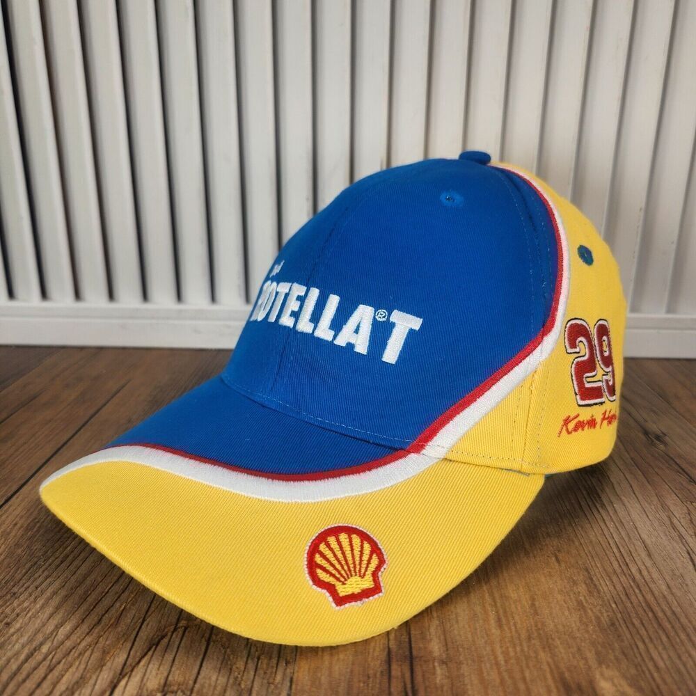 Shell Rotella T Kevin Harvick Hat Cap Strap Back #29 RCR Racing NASCAR Stock Car